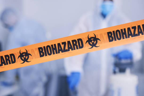 Professional Drug Lab Cleanup technician working in Pocasset, MA
